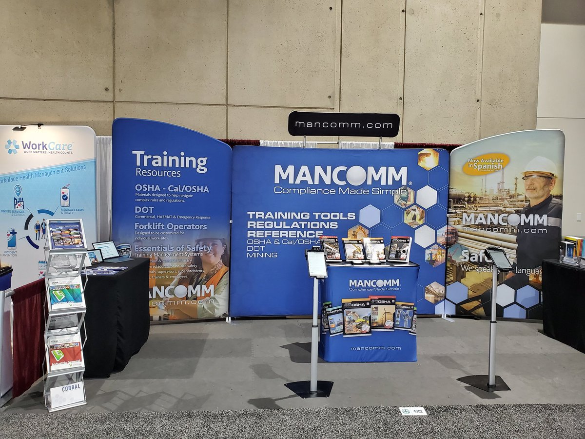 #NSC2019 #mancomm 

Last day swing by booth 4302