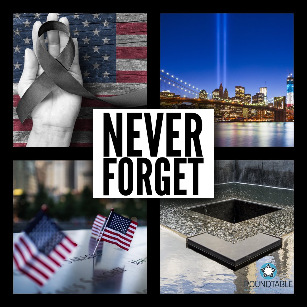 roundtmc's tweet image. Today we take a moment of silence to remember. #NeverForget911 #NeverForgotten #911Anniversary