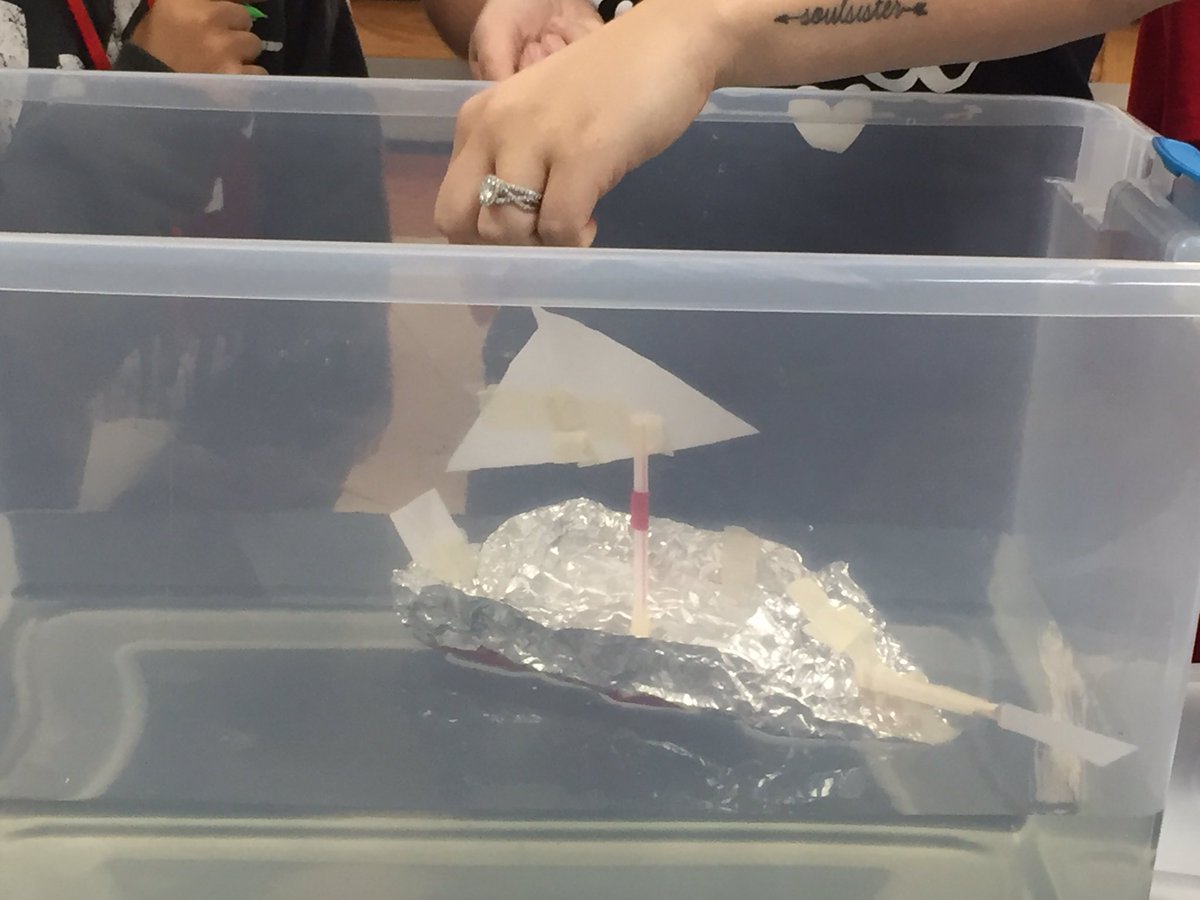 k_novak64's tweet photo. My boat floats better than your boat. Do you know why?@WillisSchools @WISDHardy #ILoveHardy https://t.co/uTTs60hQEf