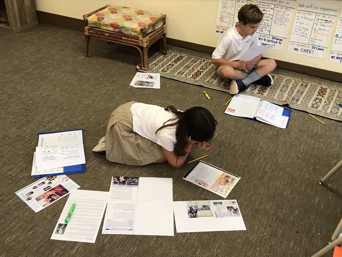 Hester4th's tweet image. Previewing and reading nonfiction texts #trinitylearns