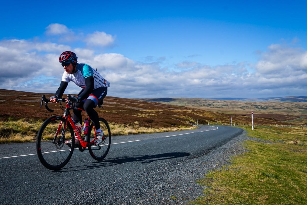Bigsummercycle's tweet image. Today’s ride can only be described in one word - brutal. Not only did the riders have the biggest amount of climbs (7500ft - over twice the height of Mt Snowdon), they were facing a very strong head on wind. Huge well done to everyone who rode - it was the hardest ride so far.