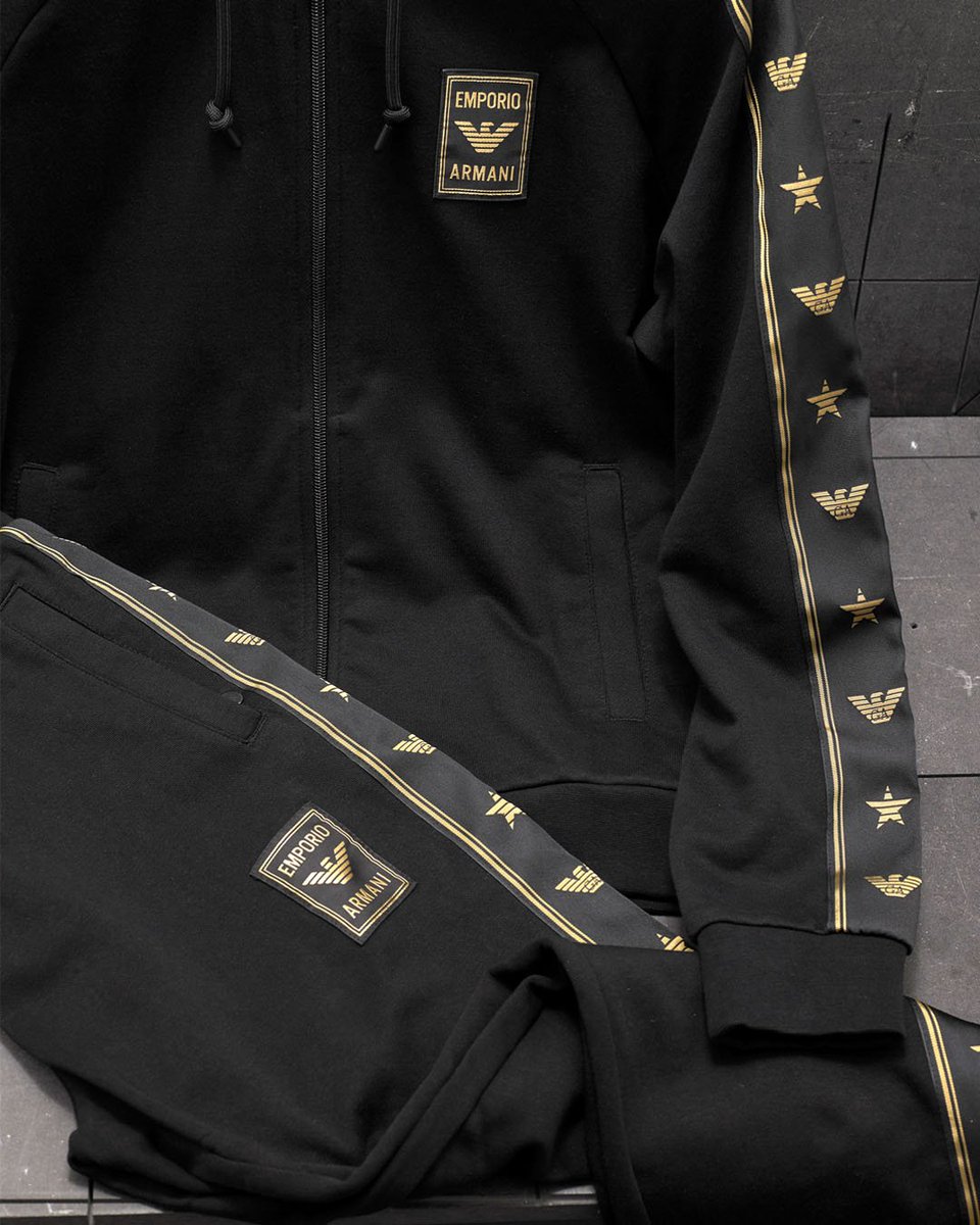 armani eagle tracksuit