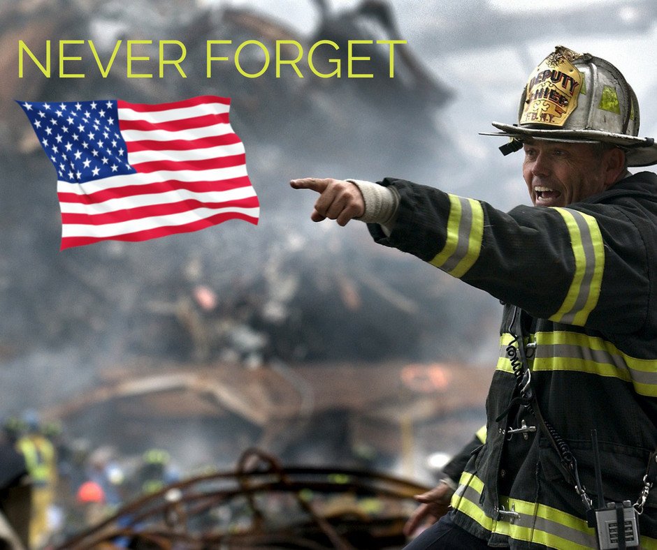 Today we pay tribute to all those who were lost.  #neverforget #nypd #fdny #remeber911