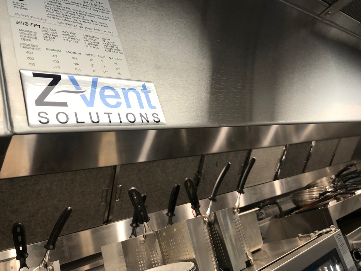 Z_Ventilation's tweet photo. Woolguard Hood Filters installed with our Z-Ventilation hoods catching 98% of kitchen grease at Pier 48 Hyatt in Indianapolis, IN @WoolguardHF https://t.co/aejna4Xsjj