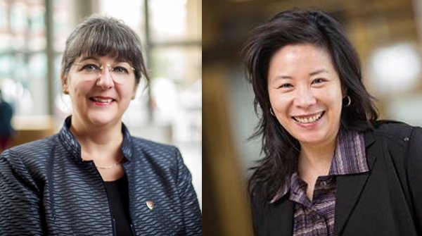 Concordia's tweet image. The Royal Society of Canada #RSC have elected the 2019 new Fellows, and named the incoming class of The College of New Scholars, Artists and Scientists. Congratulations to #Concordia&apos;s Guylaine Beaudry &amp;amp; Alice Ming Wai Jim! bit.ly/2N95zgz #rscBRAVOsrc #CUpride 👏👏