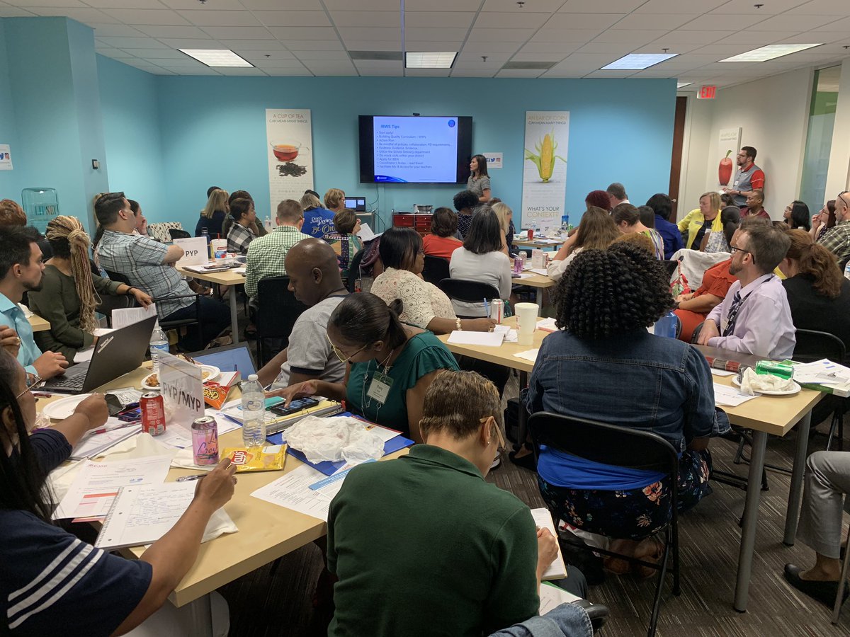 casieonline's tweet photo. Renee Ilhardt, IB World Schools Relationship Manager, sharing insider tips and fantastic advice to 70 IB Coordinators, School Administrators, and District decision makers. #casielunchandlearn #IB #InternationalBaccalaureate #IBWorldSchools #ibcoordinatorsrock https://t.co/8BHjS0EqPF