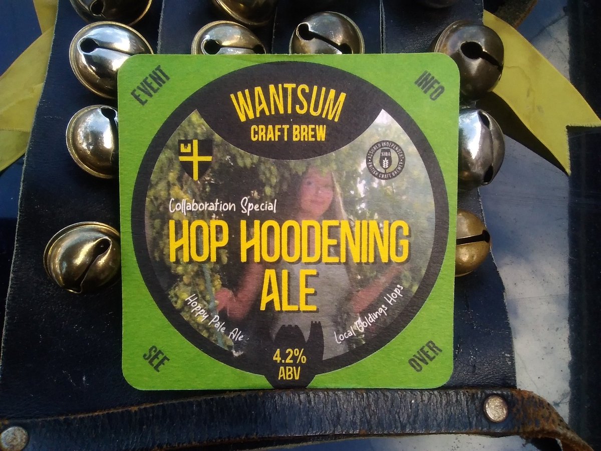 Ready for tonight? Wantsum Morris Men at <a href="/HairOfTheDogPub/">Hair Of The Dog</a> Minster at 7.00pm
#hophoodening #ale