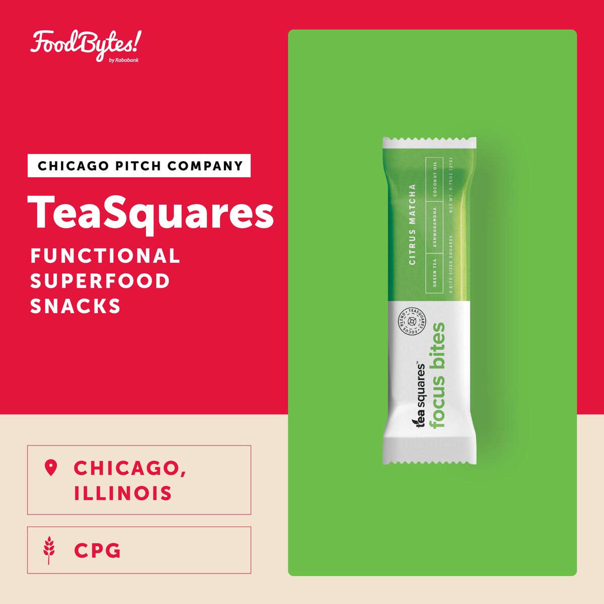 Foodbytes's tweet photo. @JasonStarr We agree, and a few of the Chicagoland startups who'll be pitching at #FoodBytes #Chicago on Thurs Sept 19th might agree too! @ShamelessPets @MyTeaSquares @journeyfoodsio #FoodTech #FoodInnovation #CPGinnovation #ChicagoStartups #ChicagoInno https://t.co/53MNfoJ185 https://t.co/YWVkgqShPN