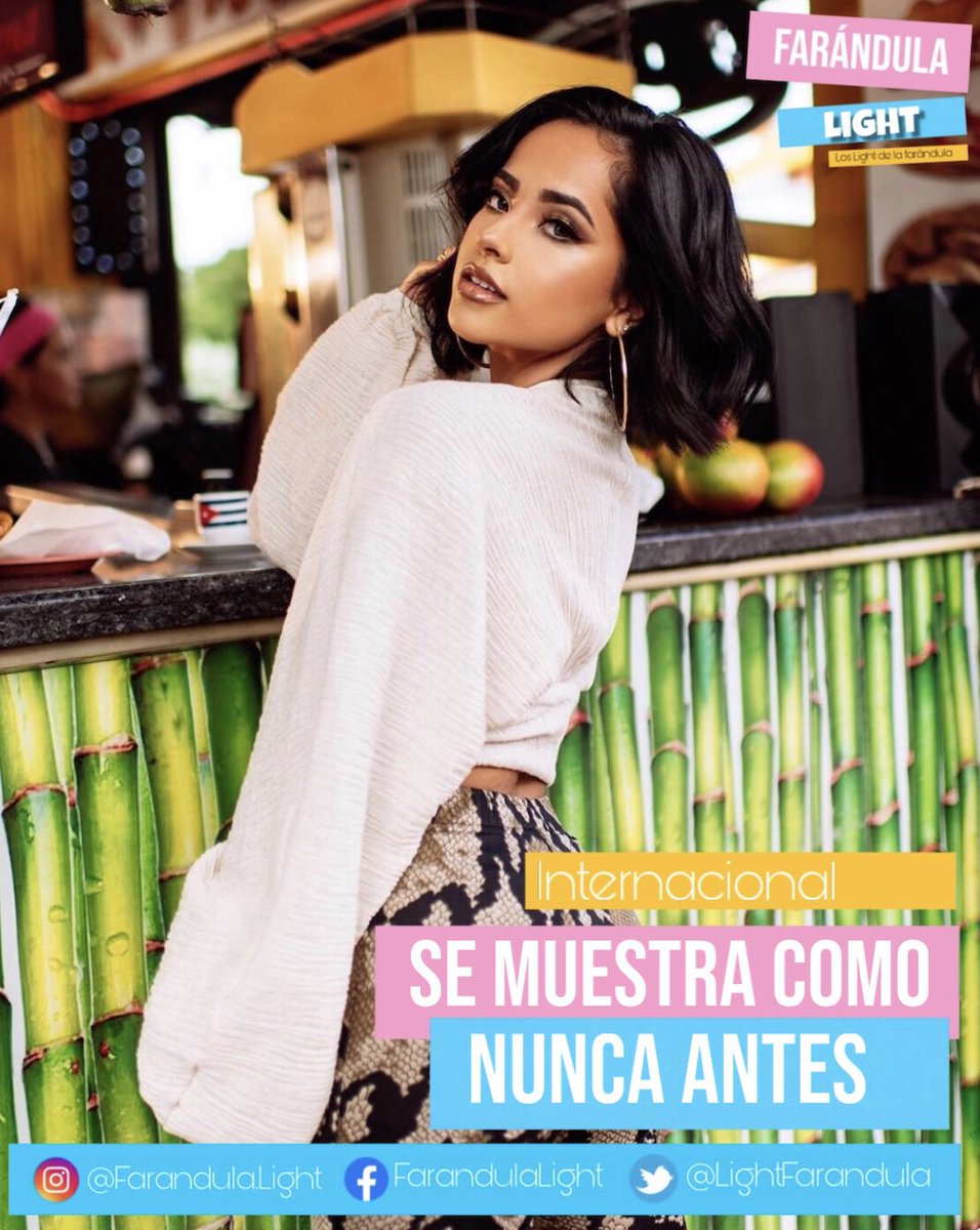 LightFarandula's tweet photo. #INTERNACIONAL | ¡TE CONTAMOS LO QUE HIZO BECKY G! 

https://t.co/SCTa6hlVUd

Ésta y más noticias te puedes enterar con tan solo ver nuestras historias y deslizar o entrando a https://t.co/5pDUt3QRVe
⠀ https://t.co/tQvXVvhOSu