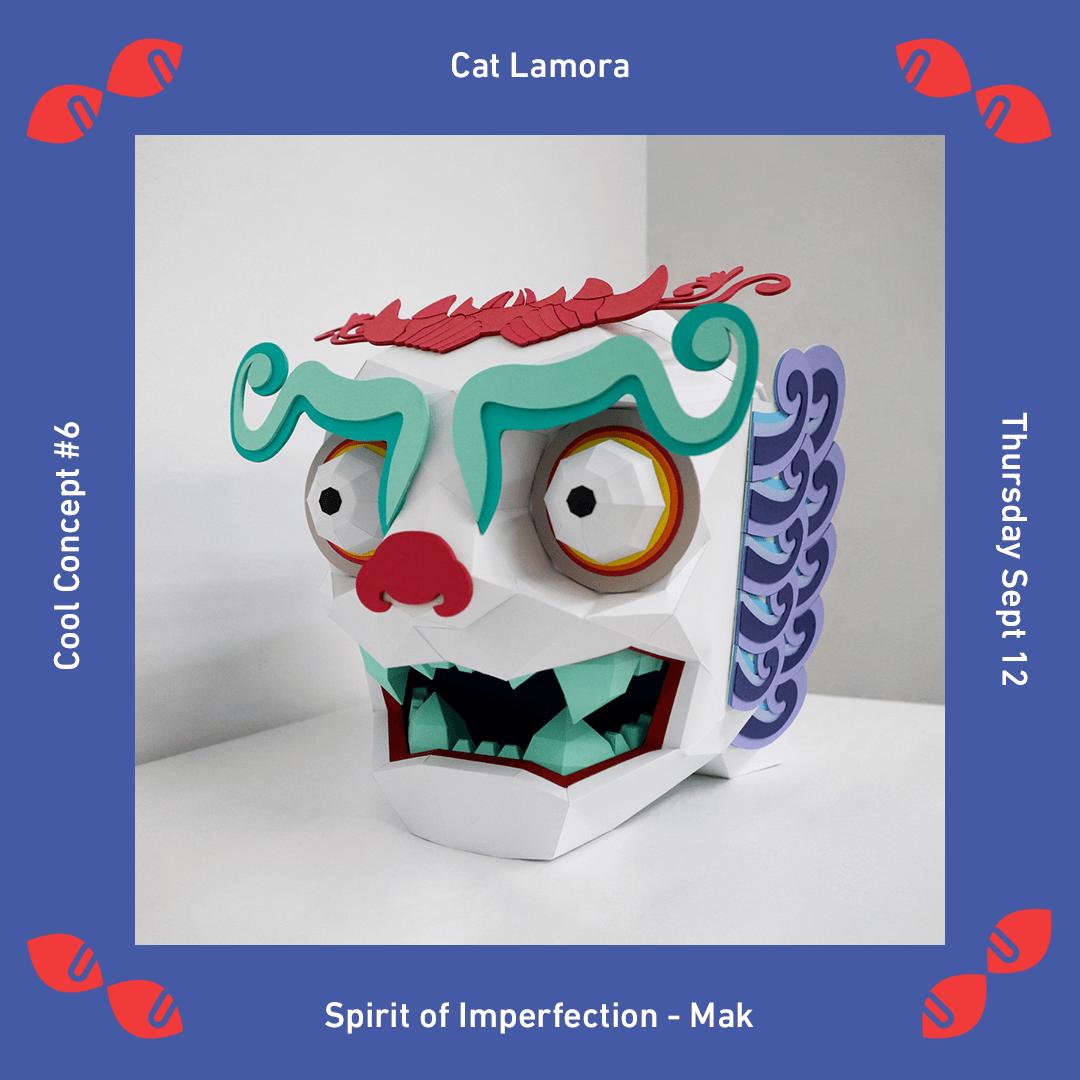 Take a delicate material, and build an entire installation with it - what do you think will happen? This Thursday, Cat Lamora will tell us about the paper sculptures she's been doing - plus ones you've never seen - and the curveballs she dealt with. RSVP: bit.ly/CoolConcept-6