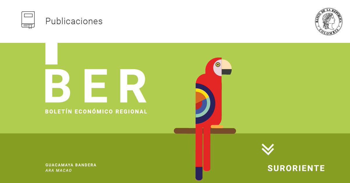 #ReportesDelEmisor En el segundo trimestre la región Suroriente (Amazonas, Casanare, Guainía, Guaviare, Meta, Vaupés y Vichada) creció frente al mismo lapso de 2018. Se destacan: producción de petróleo, de arroz y consumo de energía eléctrica. Detalles en ow.ly/exNx50w4FCG