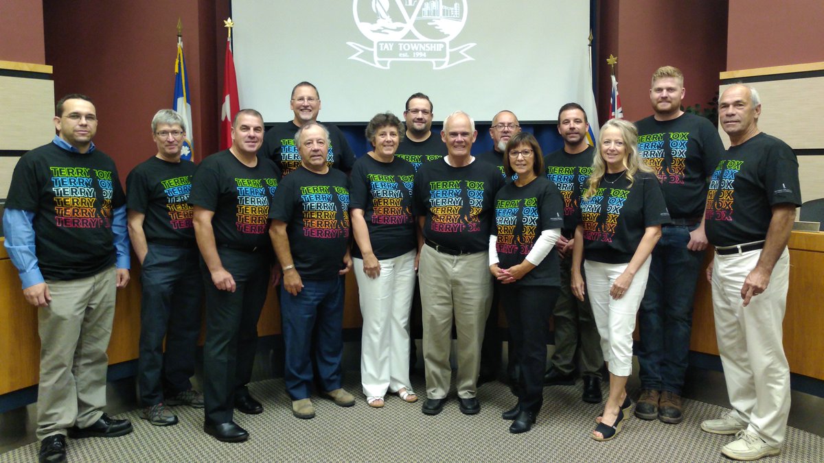 TayTownship's tweet photo. #TayCouncil and staff are proud to support this Sunday's #TerryFoxDay in the @HeartofGBay. Visit https://t.co/fWJElW6OtF for event details. https://t.co/xWQ4F8sMU1