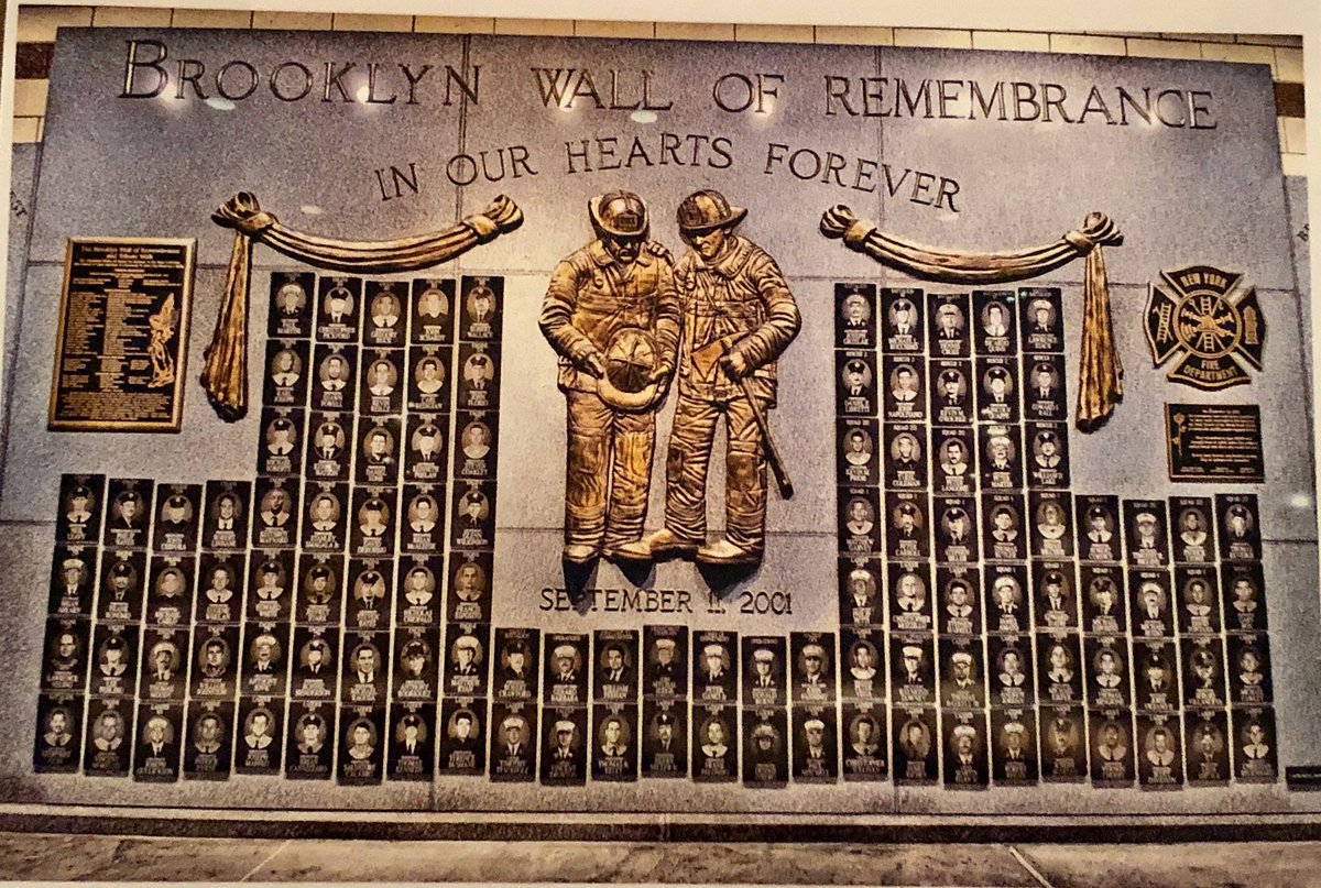 GarySinise's tweet photo. The faces of the the brave men and women who ran into those burning towers, never to return to their families. We take some time today to remember them, to honor them and all who were lost 18 years ago, September 11,2001.
Never Forget. https://t.co/Bk4dGKavCH