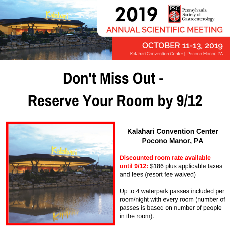 PaGastroSoc's tweet photo. Reserve your room by tomorrow for the 2019 PSG Annual Scientific Meeting! Don't miss out on the special discount rate PSG has arranged for you. Book your room online at: https://t.co/Q1EayFicwn https://t.co/r5JCMmZHZV
