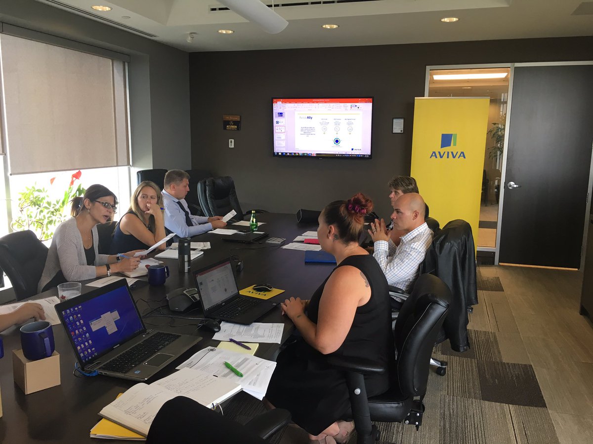 therealnomski's tweet photo. @AvivaCanada Ally Underwriter selling the heck outta  ONPOINT!! 
#avivcanada
#Acumeninsurance
#smallcommercialbusinesssolution https://t.co/yUGYnRgzTg