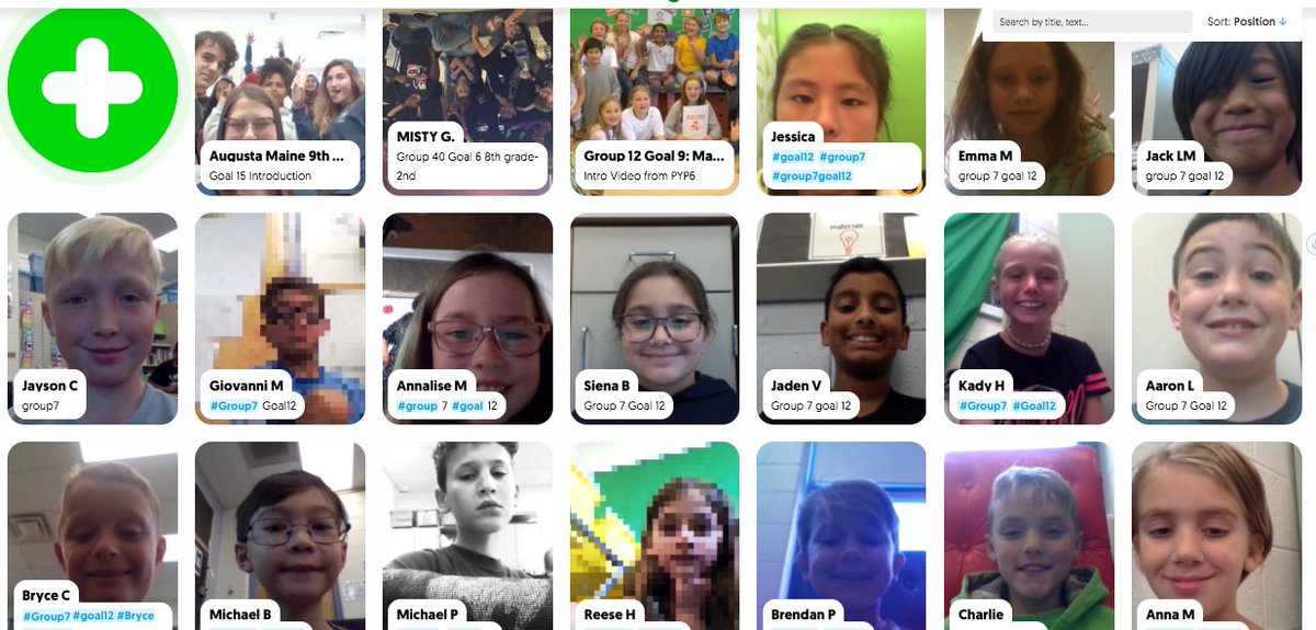 Our first class from Group 7, Goal 12 adding their introductions on @Flipgrid for the #GoalsProject more being added every day this week! We also loved "meeting" others in this project from around the world! 🌎😀🎤🔥💚 #FlipgridFever #TeachSDGs 
<a href="/fblen/">Francis Blen</a>