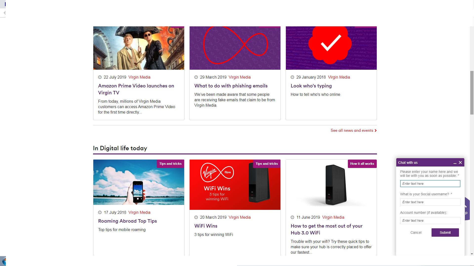 Amazon prime video store on virgin media