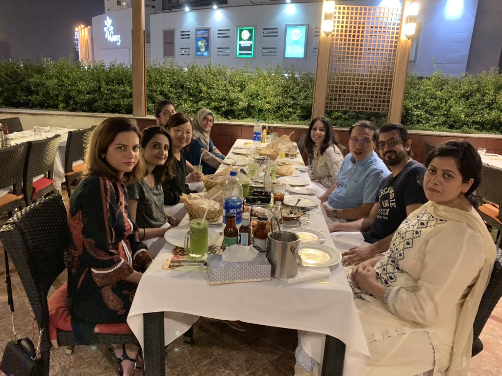 danielssfung's tweet image. Dinner with members of @AKU Psychiatry #IACAPAP