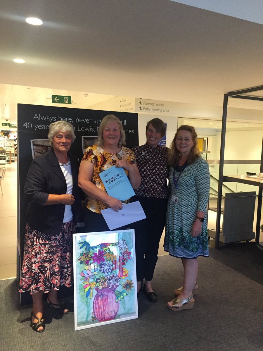 Congratulations Milton Keynes John Lewis on your 40th Birthday, thank you for your support through the Golden Jubilee Trust.