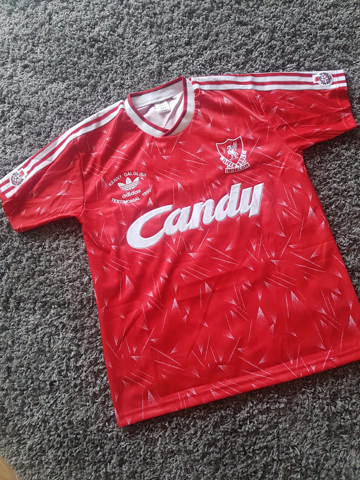 Liverpool Retro Adidas Candy Shirt