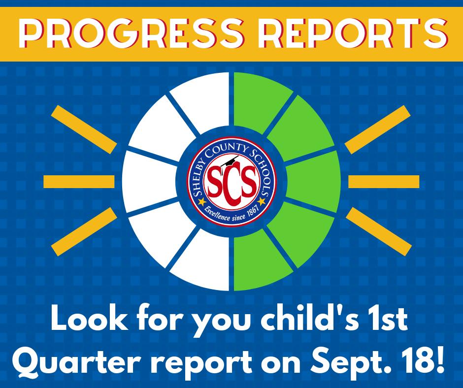 We're almost halfway through the 1st quarter of our school year! Look for student progress reports coming home one week from today, Sept 18. 📈✅