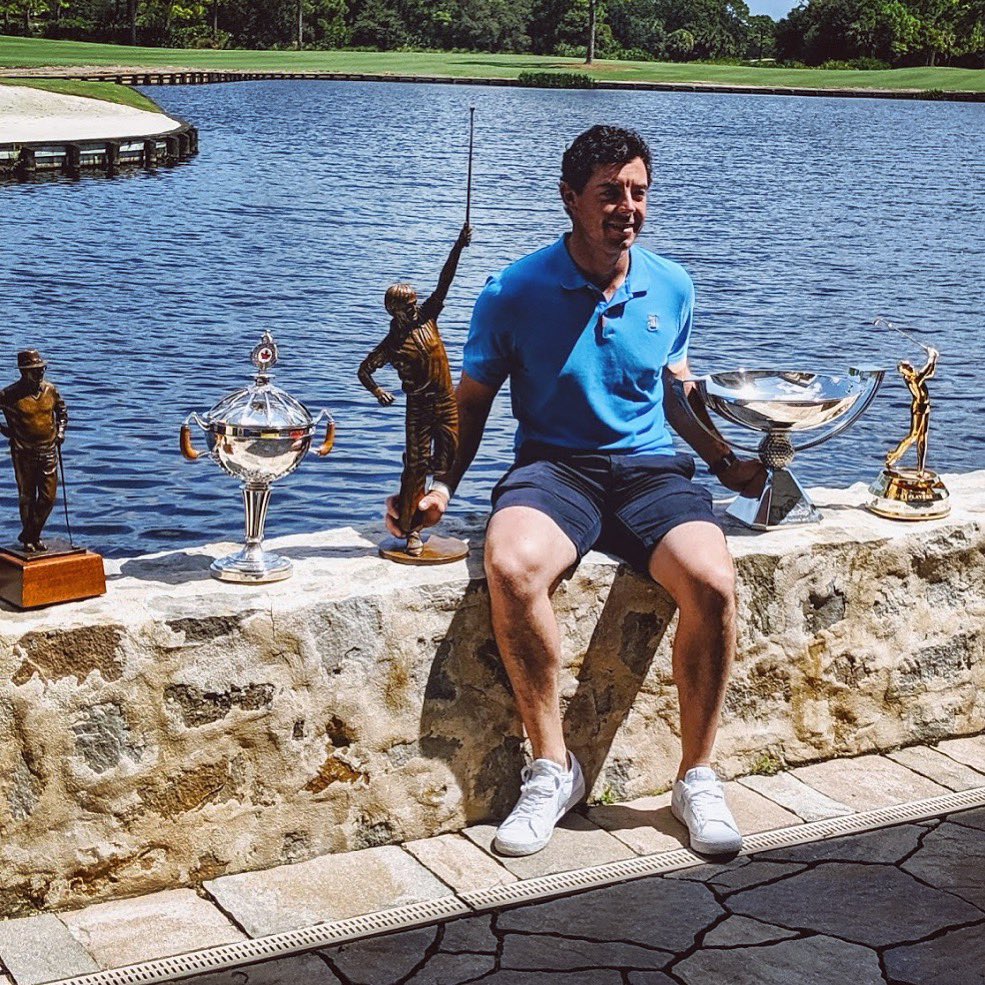 Not bad, <a href="/McIlroyRory/">Rory McIlroy</a> 👌🏼👌🏼

Congrats on a remarkable year, champ 🏆🏆🏆