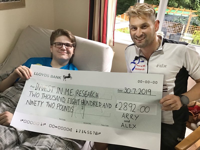 Thank you from M.E |We would like to say a huge thank you for the wonderful amount of funds raised in our son’s name for Invest in M.E Research!  ow.ly/Ez4830pvzpu