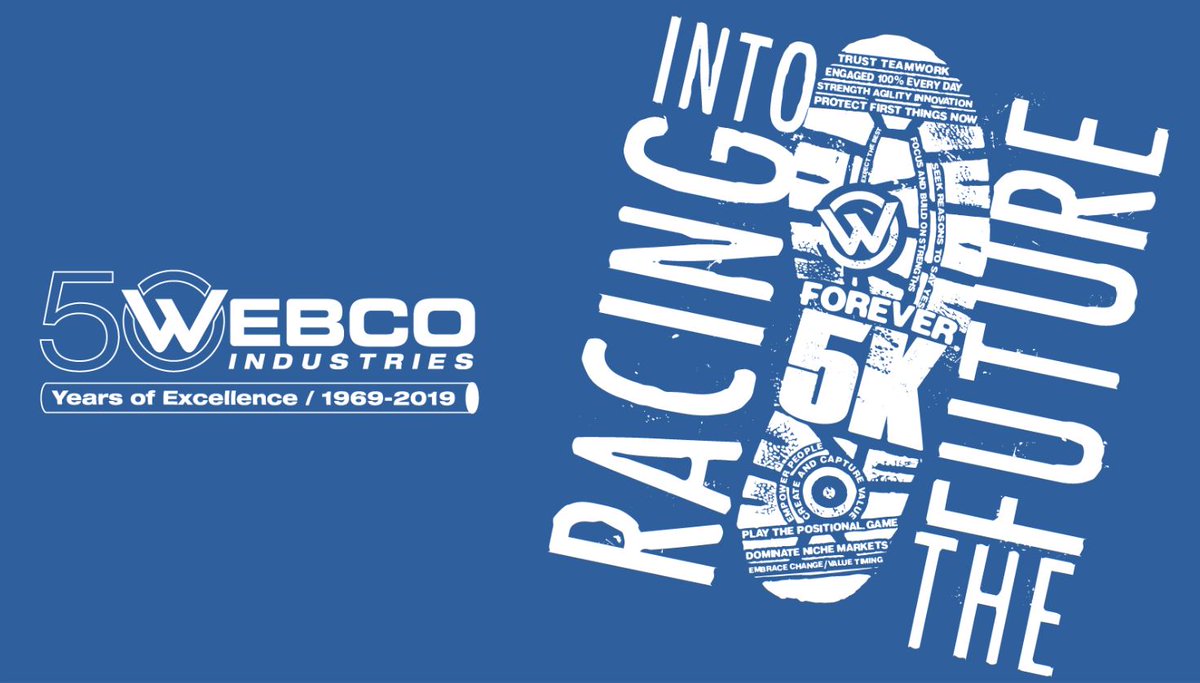 webcotube's tweet photo. Tomorrow is the last day to sign up to be guaranteed a t-shirt for both the Fun Run &amp; 5K. T-Shirt design created by @EJPPG. Run, jog, walk - everyone is invited to participate!  https://t.co/ThZzbbyjCb
#webcotube https://t.co/7Q0MrsYZOs