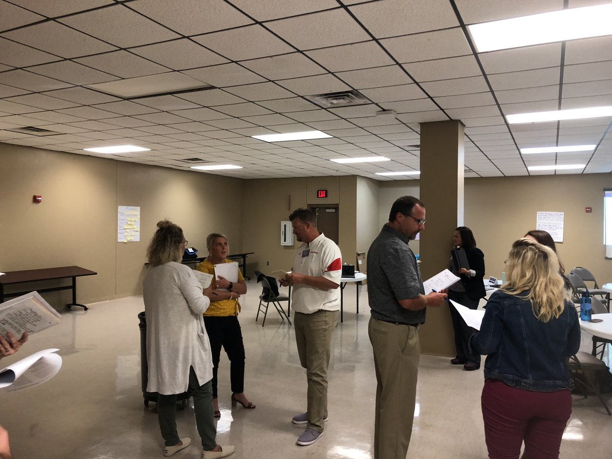 jmyersnps's tweet photo. Had a wonderful and productive time facilitating @NISLorg @oksde #Cohort5 #Lead2Succeed group in Sulphur today!! #GreatGroupOfAdministrators https://t.co/YST2FTljrO