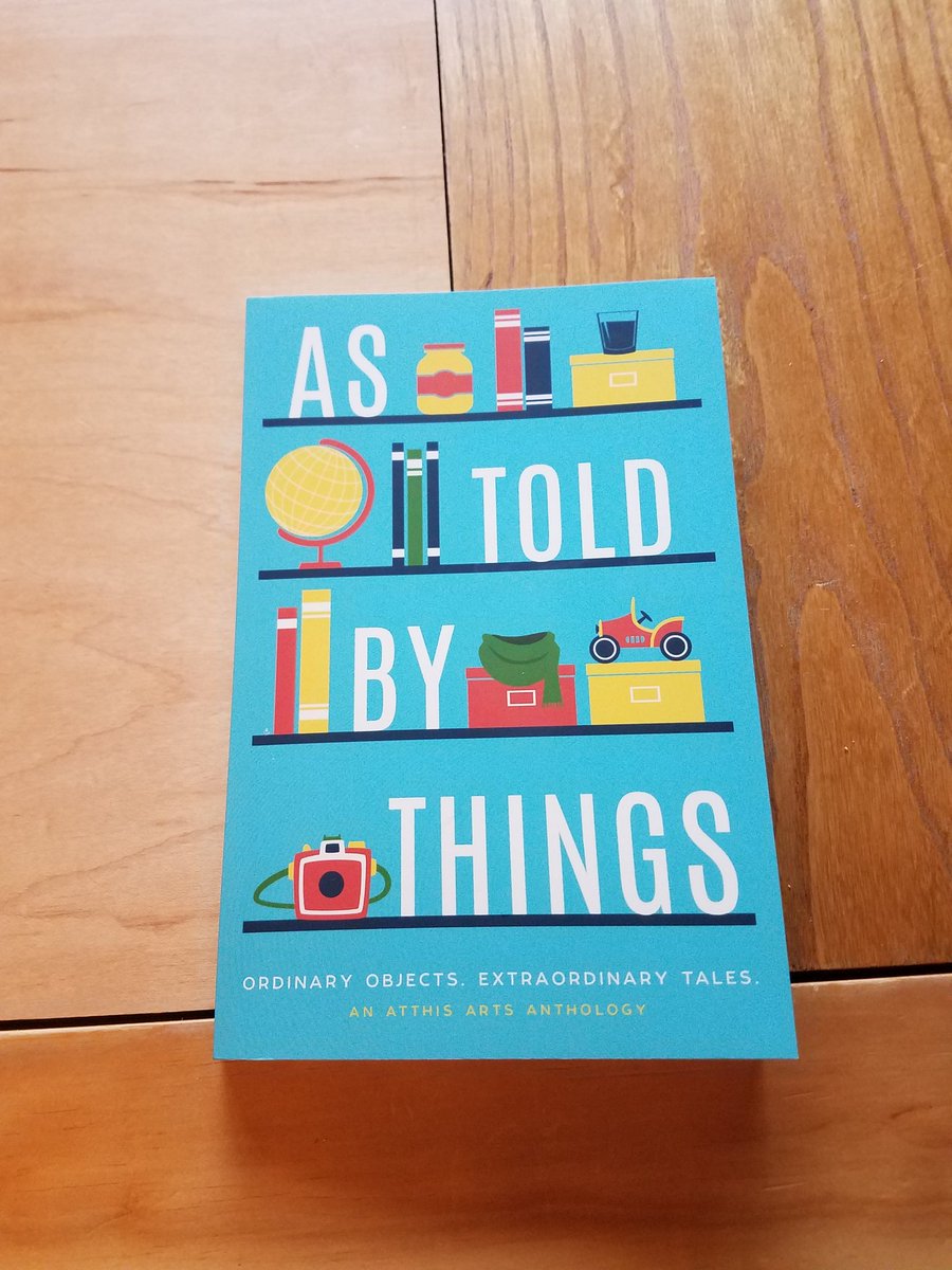 Pheidrad's tweet photo. I'm late on this but wanted to showcase some of the indie authors from #gencon19. 1st is the anthology "As Told By Things" put together by @atthisarts & edited by @edebellauthor If you want ❤warming, funny, charming, this book is for you. I was surprised at how much I loved it😍 https://t.co/VPQmwQDK8V