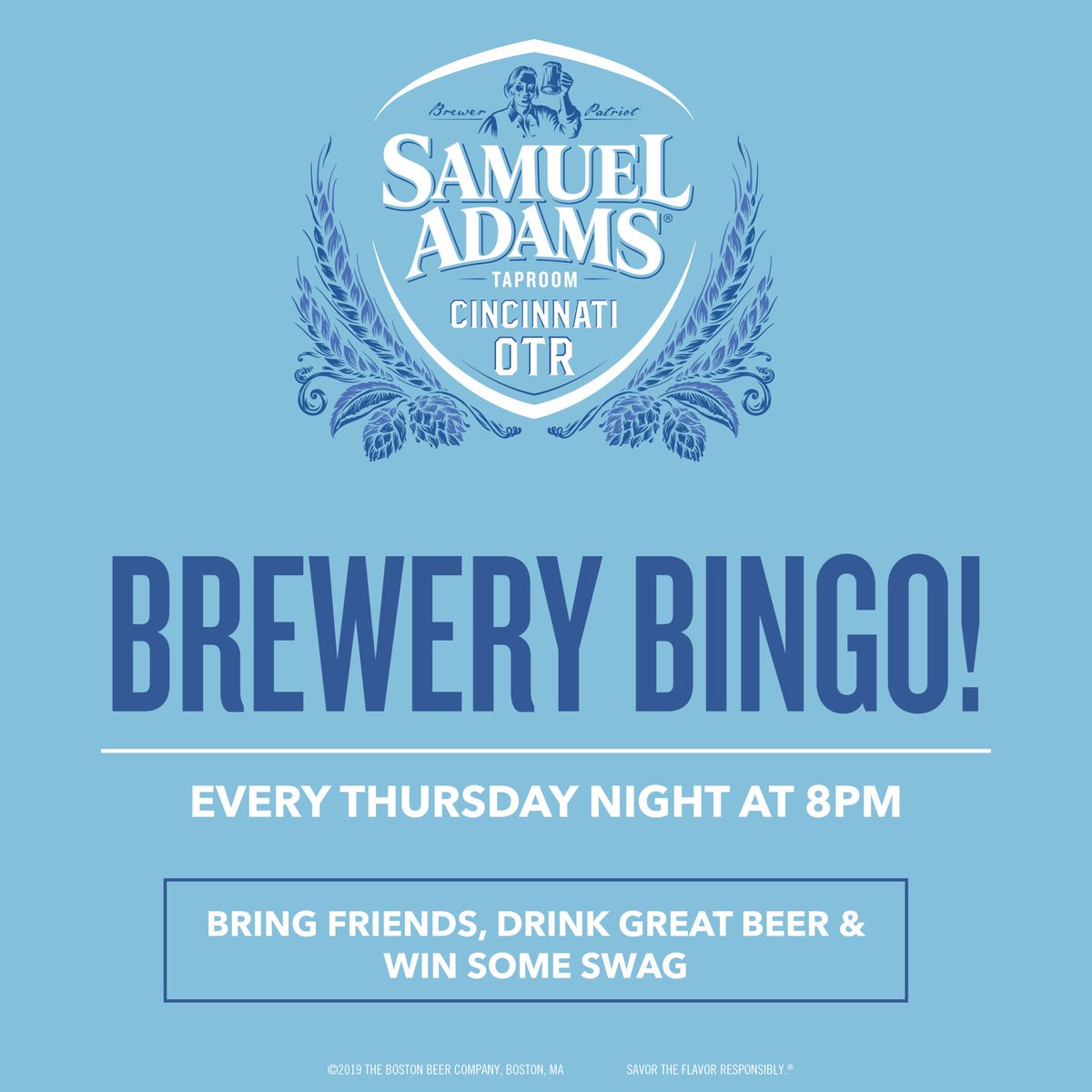 Don't miss the fun this Thursday. We will have a special guest Bingo caller AND free pint glass giveaway!