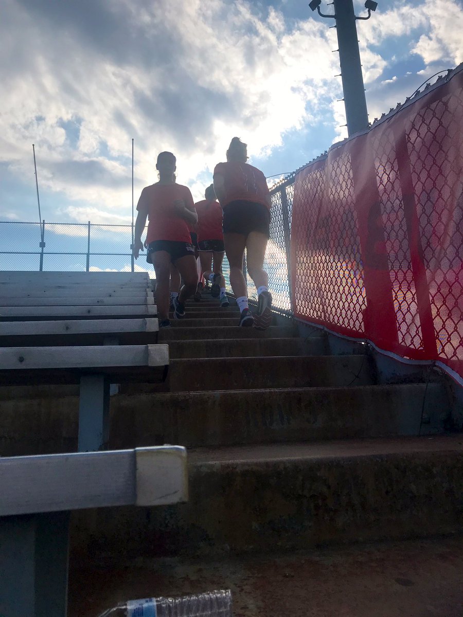 Today we ran 110 flights of stairs to honor the 9/11 first responders #NeverForget #warriorfamily #unity #remember911
