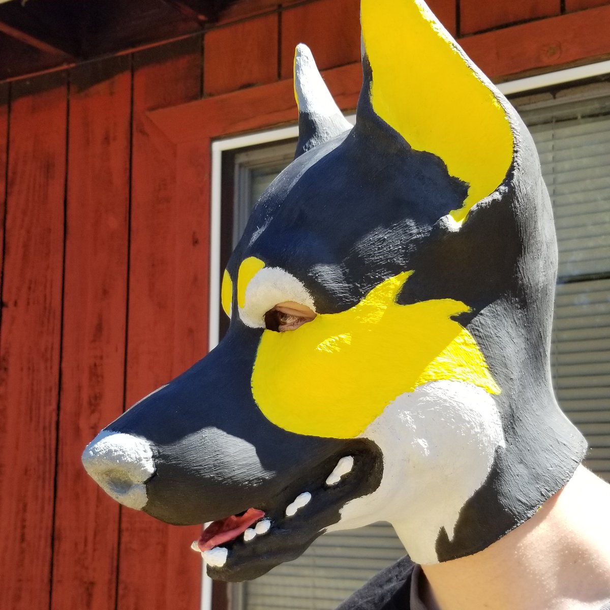 🎉 1K FOLLOWER RAFFLE 🎉

Thank you all so much for helping us reach 1k!

To celebrate we are running a raffle for a custom Doberman hood, this will end October 1st!

Please RT &amp; Follow to enter!