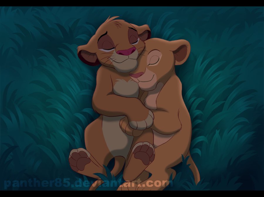 *Sleeps with <a href="/YoungSimbaCub/">Simba</a> in front of @AdvisorToSimba*