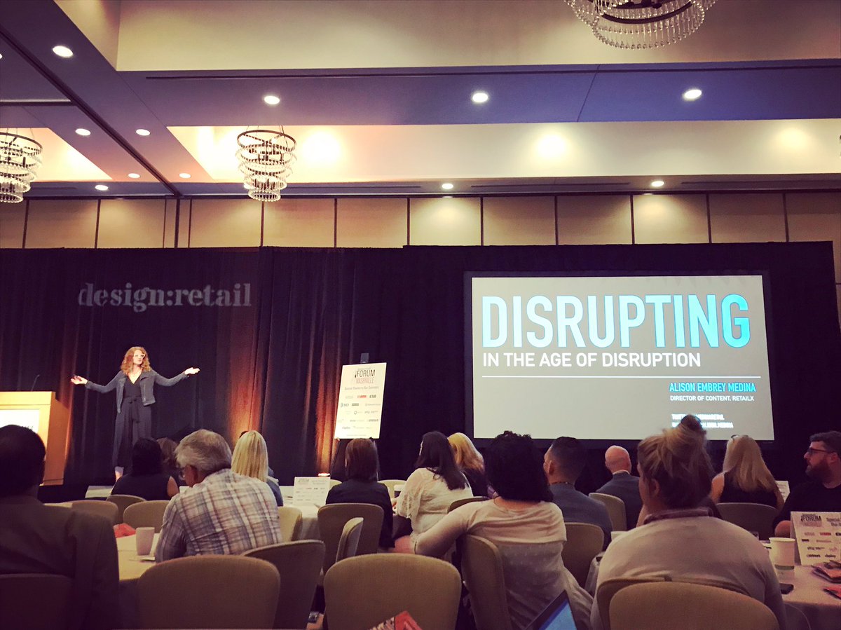 So exciting to speak in front of old friends and new faces at #designretailforum! My favorite audience of the year ❤️