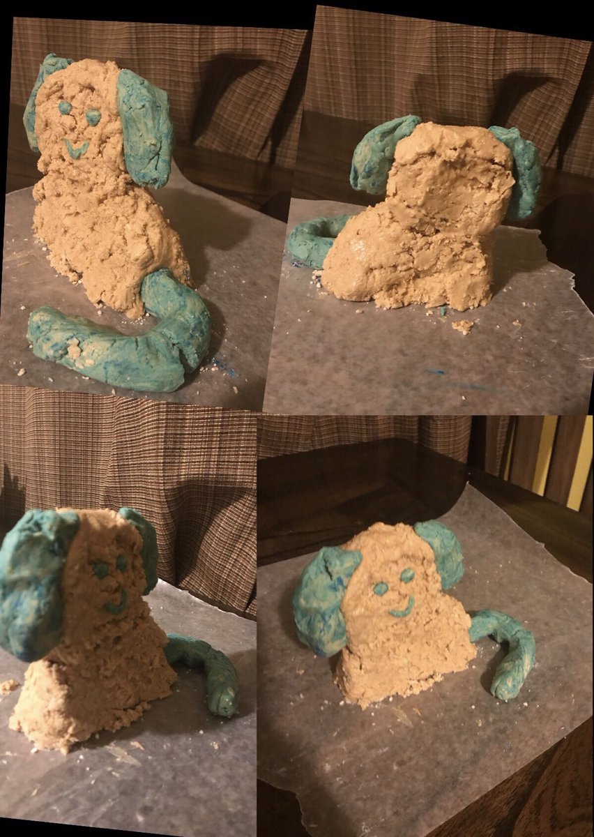 SteffanyThomson's tweet photo. @Neopets meet the Doatie, a distant relative of the kadoatie. Doaties are made entirely of a dough composed of peanut butter, icing sugar and food colouring. Doaties are very loyal and make a great lifetime friend. #MyNeoPetpet #NeoCreation19 https://t.co/K8964Y8ls1