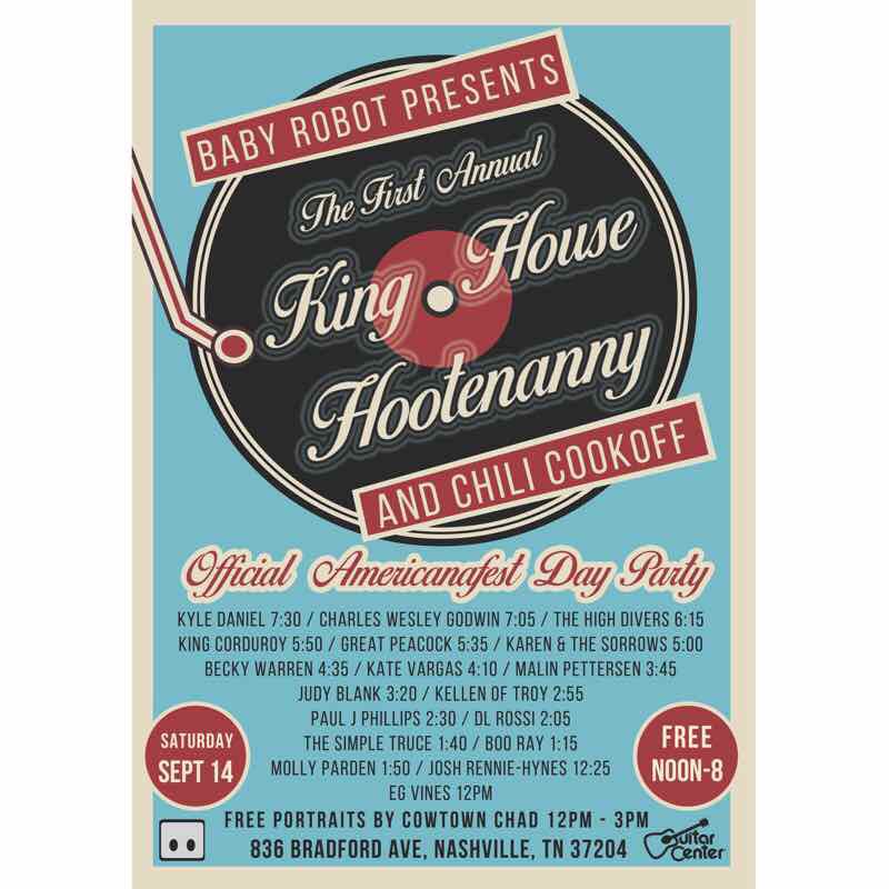 Boocooray's tweet photo. Here’s my @AmericanaFest schedule #americanafest #TennesseeAlabamaFireworks #BooRay https://t.co/laECmCZzS3