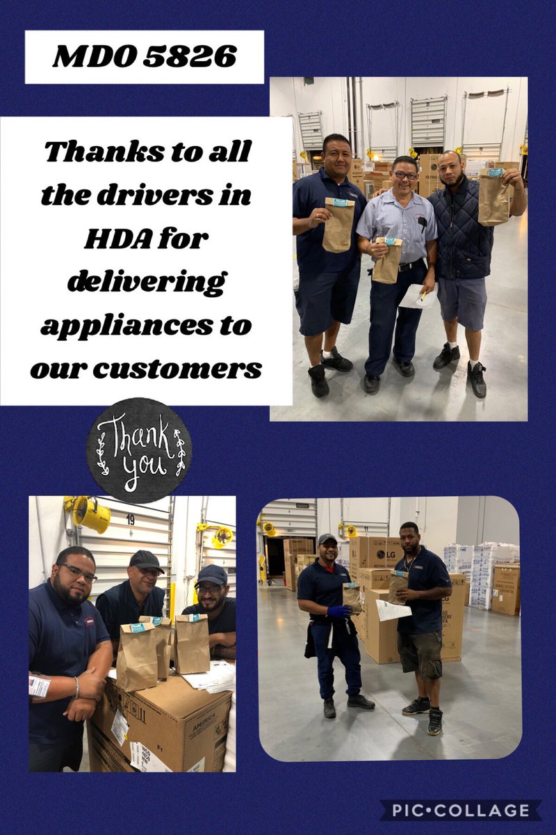 #THDdriverappreciation we take care our our people and our partners 🤩 @5826Mdo @Mcgalec99 @McVeighTHD @John_Neveling