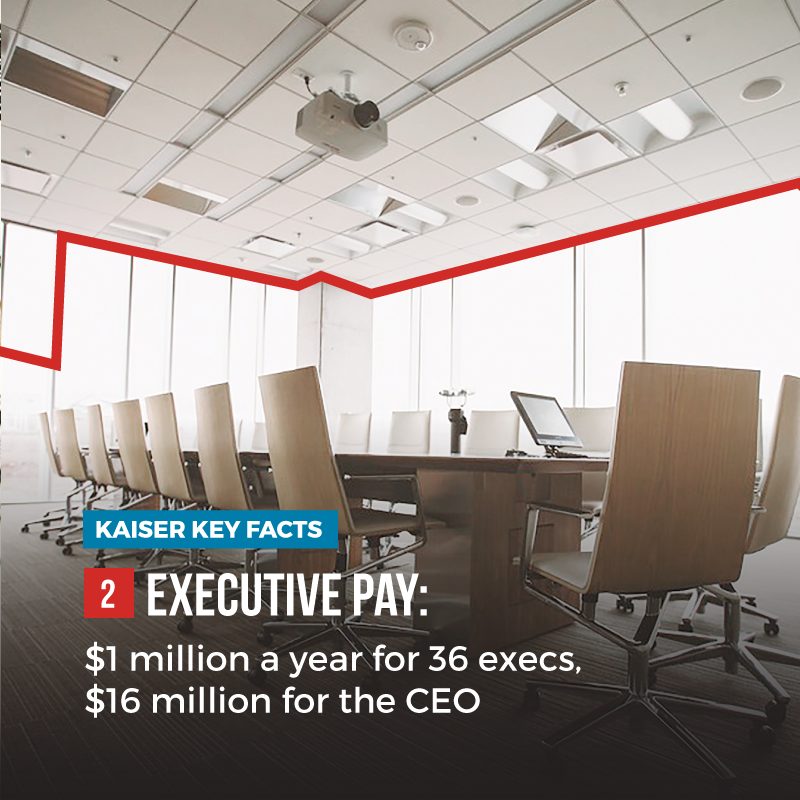 KeepThriveAlive's tweet photo. Over 80K @aboutKP workers nationwide are gearing up for an unfair labor practice strike in early Oct. over Kaiser’s failure to bargain in good faith. Learn why by checking out these #KaiserKeyFacts, and let the “non-profit” healthcare provider know it’s time to get back on track. https://t.co/eaQjywDvyp