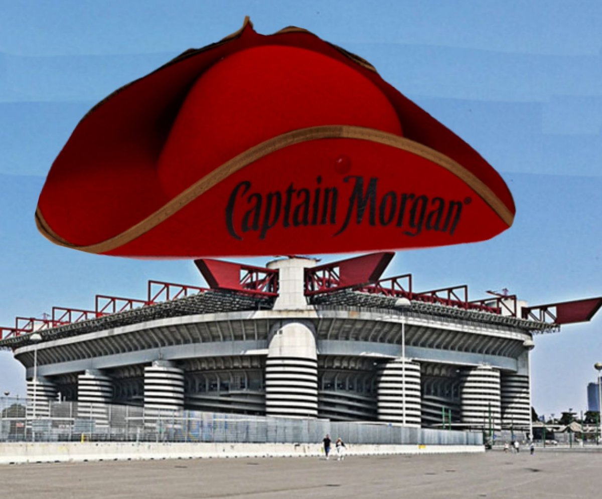 MilanoAtletico's tweet photo. Un toit pour la Rhum Cooler Arena ? Afin de proposer des conditions optimales de jeu à ses protégés, l'@MilanoAtletico envisage de couvrir l'enceinte lombarde. En exclusivité, les premières esquisses du célèbre architecte numérobis. https://t.co/2acRtDIbRj