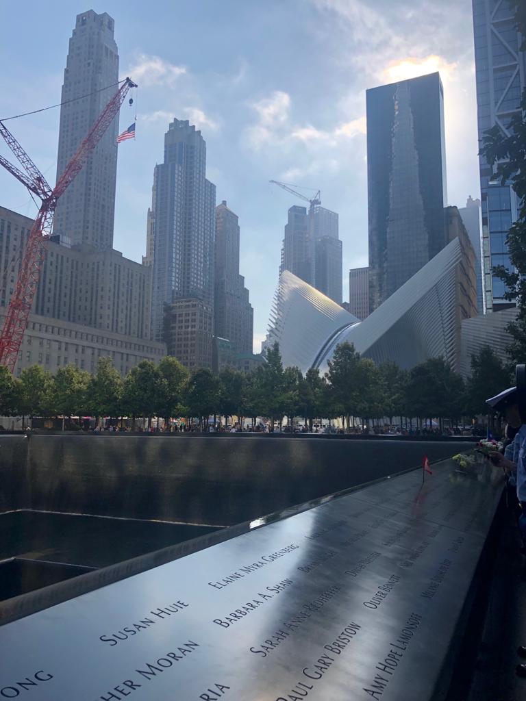 9/11 is a humbling day for us all, not only for Americans, but for humankind. 🇺🇸

Our SVP, <a href="/carlapuertorico/">Carla M. Santiago</a> was honored to join NY colleagues and stand at the memorial today in remembrance of all the heroes and fallen ones 18 years ago.