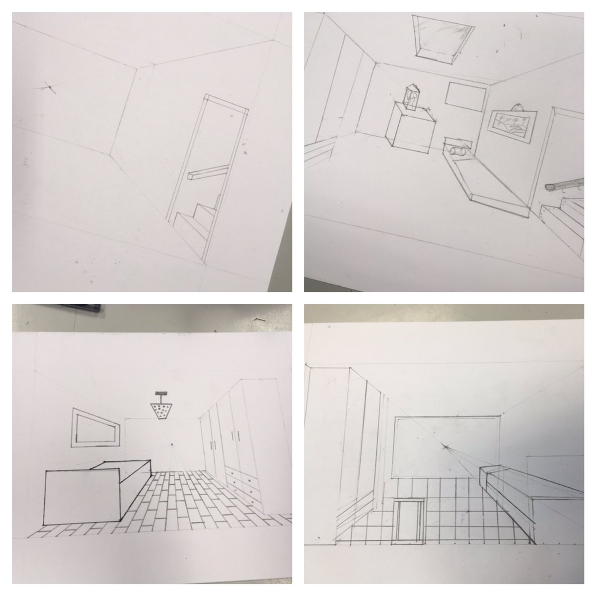 ALevelProduct's tweet photo. Some fab work in the first DT lesson with @QueenElizHigh Year 8! #proudteacher #singlepointperspective #dt #designandtechnology #veryfirstlesson ⭐️ https://t.co/fhUibMZH7S