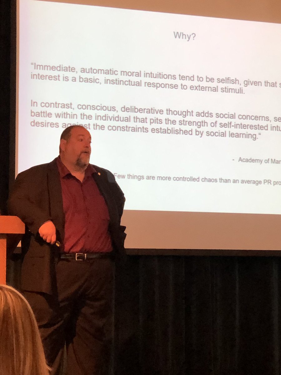 Former PRSA chair presented on PR Eric’s at today’s Hoosier Chapter meeting. Excellent presentation and food for thought!
#Fred’sJ410Ethics #Hoosierprsa