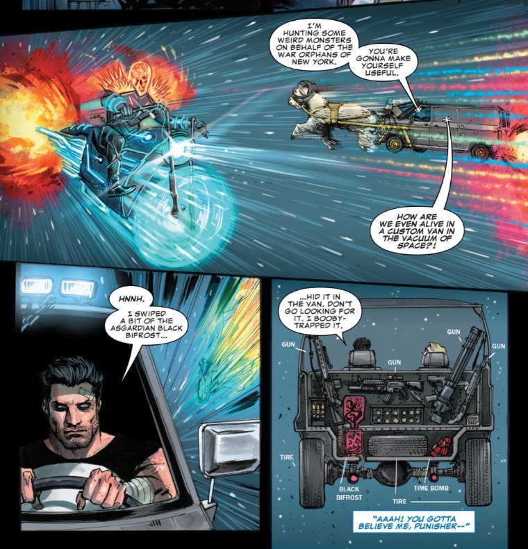 Ghost Rider Podcast auf Twitter: „That funny feeling you get when you drive  past the younger version of yourself in a Cosmic Space Van. From Punisher  Kill Krew. @LetstalkCGR @Doncates /aqkRTU56cp“ /