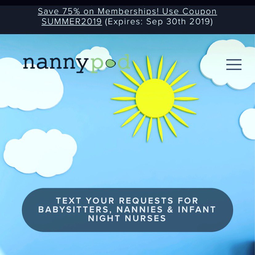 NannyPod's tweet photo. ⭐️Families with a NannyPod Membership can text📱their childcare requests! See link ➡️
https://t.co/gGpeGEyzZA 🍼🤰🤱👼
.
.
.
.
#NannyPod #nannyagency #nannymatch #nannyplacement  #parttimenanny  #fulltimenanny #ChildcareSpecials #Deals #Discounts #VacationSitters #DateNightSitter https://t.co/kPdMIC8SpE