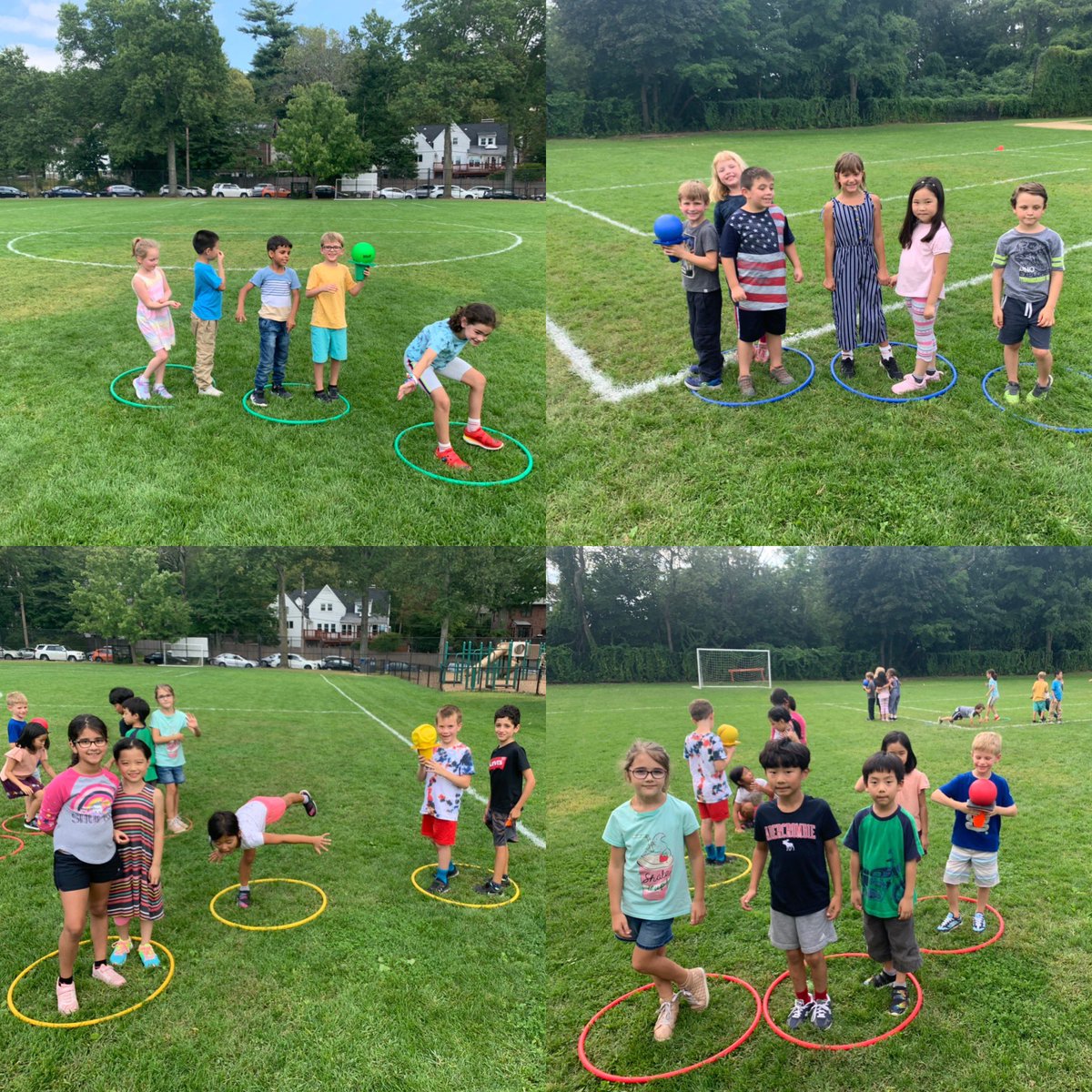 King_PhysEd's tweet photo. Beautiful weather this afternoon = PE outside! 
@Baker2N got to play a new game today, the  🍦Ice Cream Relay Challenge🍦 
*don’t let the ice cream melt, or fall off the cone while crossing the sticky peanut butter pit.

@BakerPhysEd 
#secondgradePE
#physed https://t.co/PXTtVaNk53