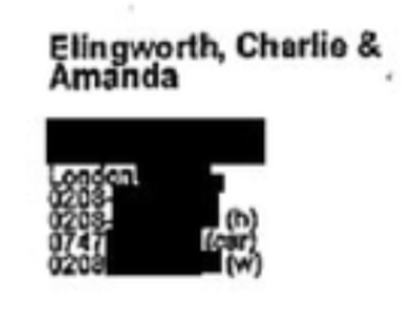 Amanda Ellingworth is the granddaughter of Earl Mountbatten who is said to have been a patron of Kincora. She is a social worker and holds a number of directorships. Her earlier career was in UK social work, specialising ironically in children's services and child protection.