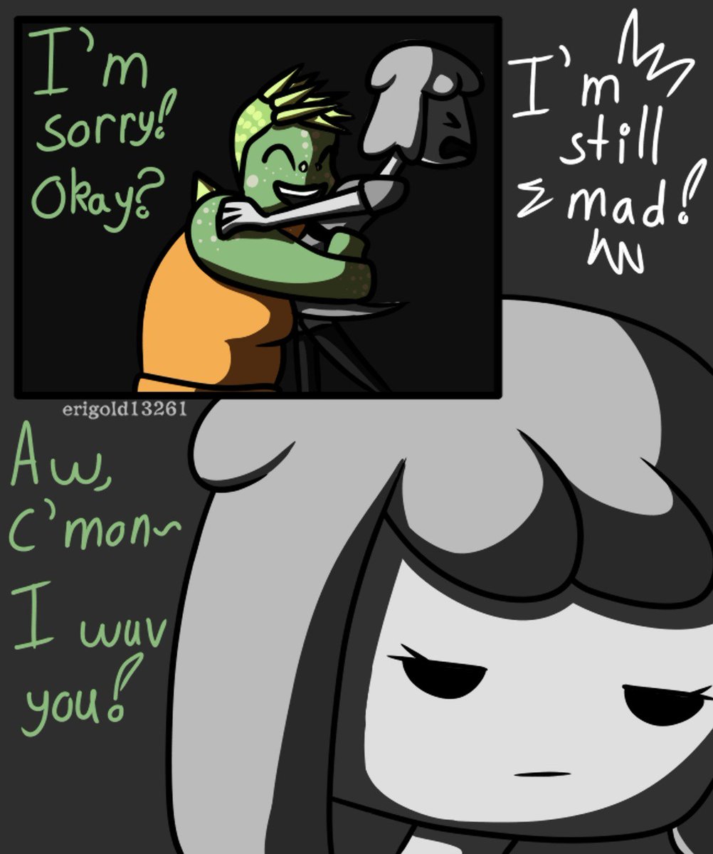 Erigold13261's tweet photo. #beautyconsumed #hellocomic #originalcomic "Hello?" Part 5 https://t.co/MtbAqupL6U