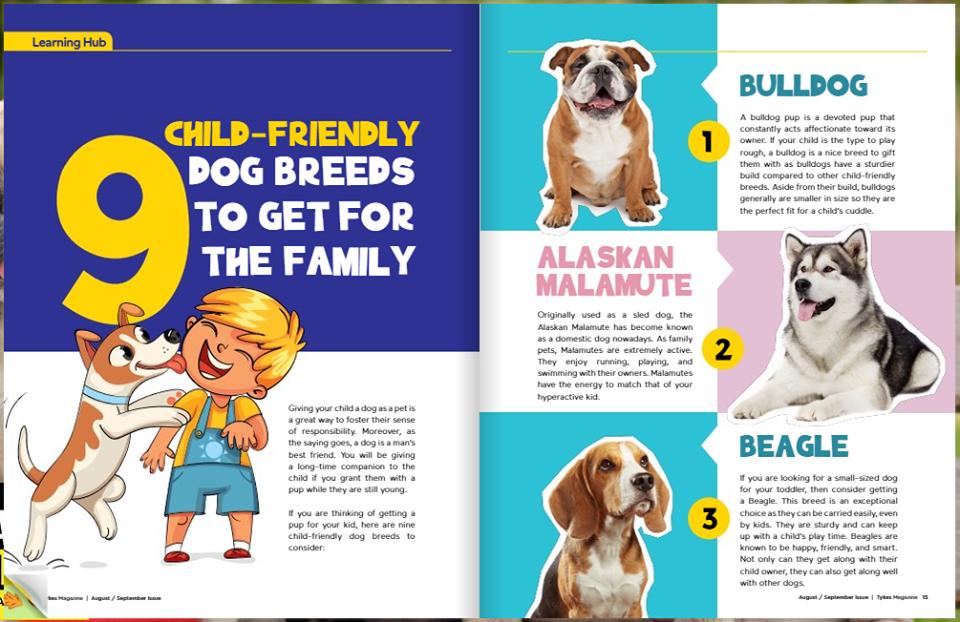 paperclipsmagz's tweet photo. Planning to adopt a pet dog for the first time? Check out some these child-friendly dog breeds!
Read more 👉 https://t.co/zS1Op8c03Q
#TykesMagazine #PaperclipsMagazine #Paperclips https://t.co/JegMCaFS2e
