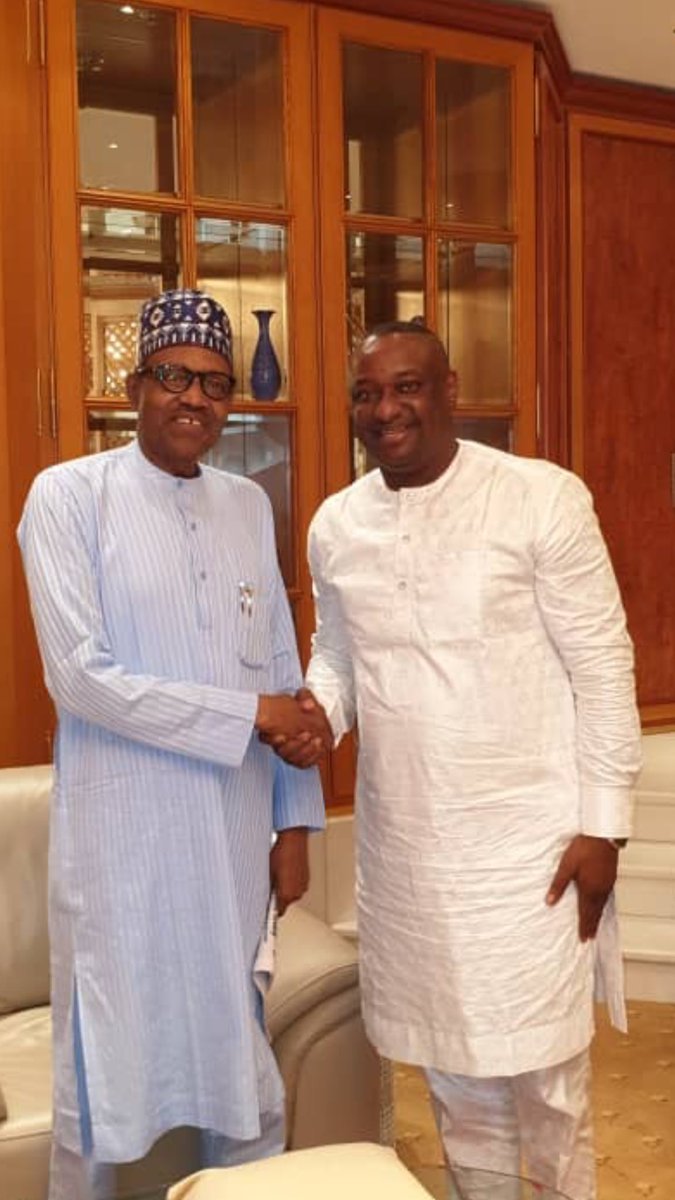 I went straight from the court to congratulate Mr. President at home for the well thought out and incisive judgment of the Court of Appeal affirming his victory in the 2019 Presidential election.